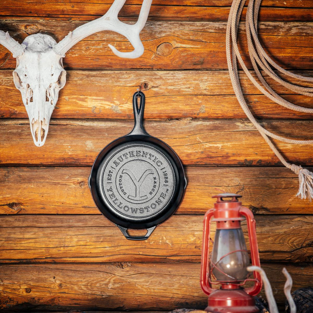 Yellowstone™ 10.25 Inch Cast Iron Authentic Y Skillet by LODGE