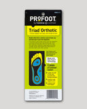 Triad 3/4 INSOLE Specialty Orthotic by PROFOOT Men's & Women's