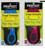Triad 3/4 INSOLE Specialty Orthotic by PROFOOT Men's & Women's