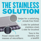 E-CLOTH  Stainless Steel Cleaning Cloths
