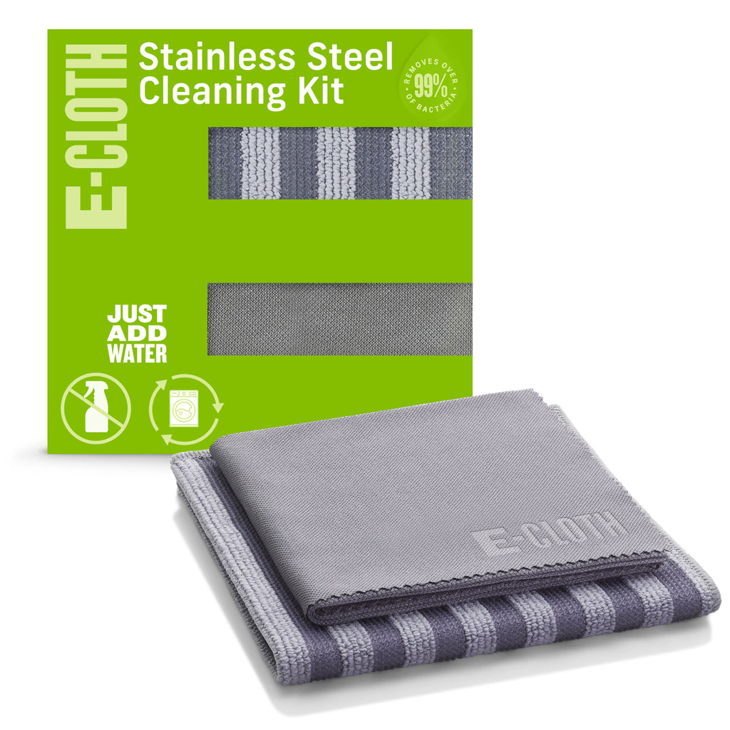E-CLOTH  Stainless Steel Cleaning Cloths