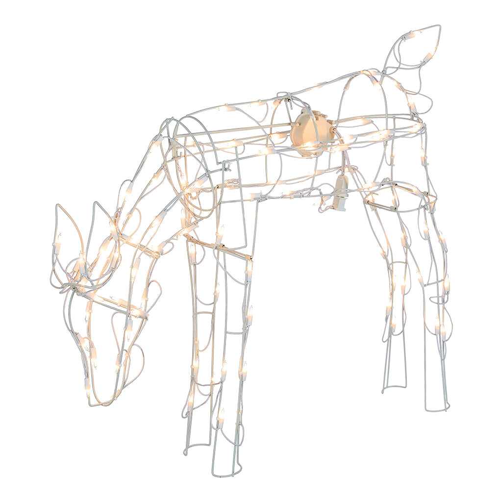Holiday Animated Feeding Doe<br>48 Inch - 175 Mini Lights