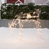 Holiday Animated Feeding Doe<br>48 Inch - 175 Mini Lights