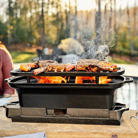 SAVE $165 Sportsman’s Pro Cast Iron Grill 