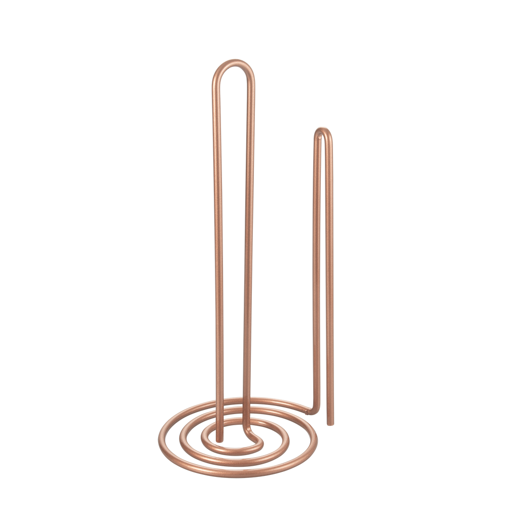 My Roll Copper Vertical Kitchen Paper Towel Holder by Metaltex