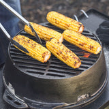 The "Kickoff Grill" portable grill by LODGE + 16016 Fuego Silicone Basting Brush