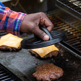 6.25 Inch Seasoned Cast Iron Burger Press by LODGE