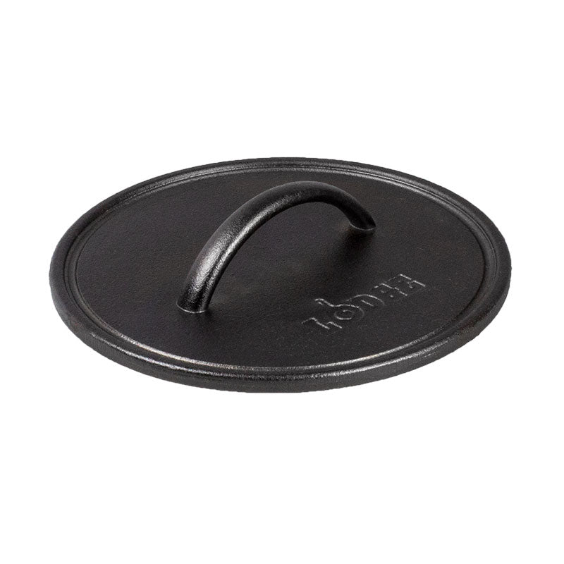 Round Seasoned Cast Iron Grill Press by Lodge